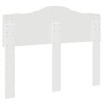 vidaXL Tête de lit Blanc Brillant 120 cm Bois d'ingénierie