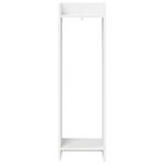 vidaXL Support de Plante Blanc 30 x 30 x 100 cm Bois d'ingénierie
