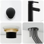 vidaXL Basin de lavage mural Blanc 40 x 41 x 39 cm Bois d'ingénierie