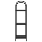 vidaXL Étagère Chêne noir 40 x 30 x 109 cm Bois d'ingénierie