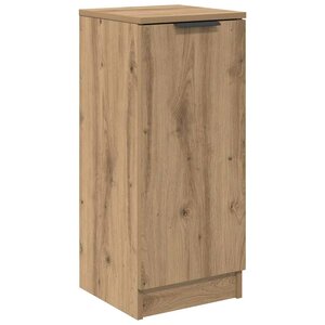 vidaXL Buffet Chêne artisanal 30 x 30 x 70 cm Bois d'ingénierie