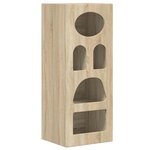 vidaXL Buffet Chêne Sonoma 40 x 35 x 100 5 cm Bois d'ingénierie