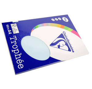 Ramette 100 Feuilles Papier 80g A4 210x297 mm Bleu TROPHÉE