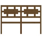 vidaXL Tête de lit Marron miel 205 5x4x100 cm Bois massif de pin