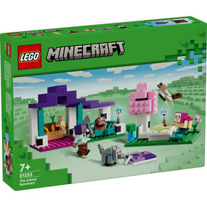 Sanctuaire Animalier LEGO® Minecraft™ 21253 - Aventure et Créativité