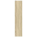 vidaXL Bibliothèque chêne sonoma 57x28 5x107 5 cm bois d'ingénierie