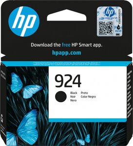 HP 924 Noir Cartouche d'encre 4K0U6NE