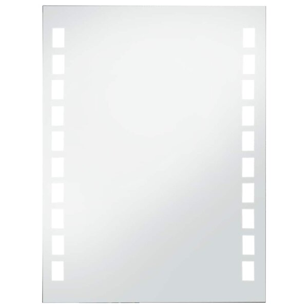 vidaXL Miroir mural à LED pour salle de bains 60x80 cm