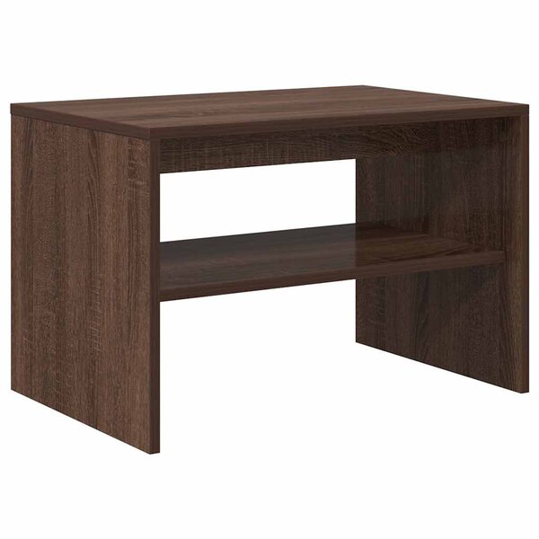 vidaXL Meuble TV chêne marron 60x40x40 cm bois d'ingénierie