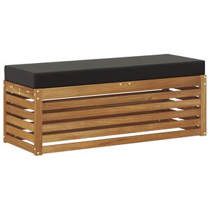 vidaXL Banc de jardin pliant Bois d'Acacia Massif Naturel