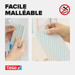 TACK Pâte à fixer UNIVERSAL 80 pastilles 9x12mm amovible blanc TESA