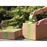 tesapack ruban adhésif emballage Eco & Strong 50 mm x 66 m Vert x 6 TESA