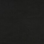 vidaXL Lit avec matelas Dover noir 180x200 cm velours