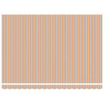 vidaXL Store rétractable manuel avec rayures multicolores et LED 450x350 cm