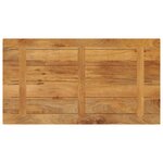 vidaXL Dessus de table 120x50x3 8cm rectangulaire bois massif manguier