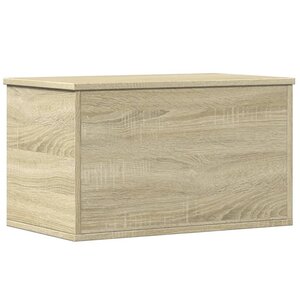 vidaXL Boîte de rangement chêne sonoma 60x35x35 cm bois d'ingénierie