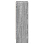 vidaXL Bibliothèque sonoma gris 40x24x76 cm bois d'ingénierie