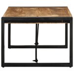 vidaXL Table basse 100x50x35 cm bois de manguier massif brut