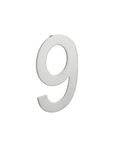 THIRARD - Chiffre 9 à visser  inox  H.100mm