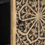 vidaXL Armoire latérale 90x33x75 cm bois massif de manguier