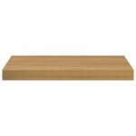 vidaXL Étagère Murale 2 Pièces Marron 50 x 23 x 4 cm Bois d'ingénierie