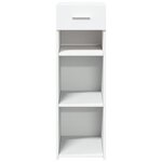 vidaXL Buffet blanc 30x42 5x93 cm bois d'ingénierie