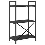 vidaXL Étagère Chêne noir 56 x 34 x 96 cm Bois d'ingénierie