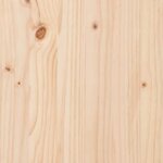 vidaXL Lit de palette 120x190 cm Bois pin massif Petit Double