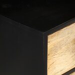 vidaXL Buffet 110x33x64 cm Bois de manguier massif