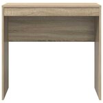 vidaXL Bureau Chêne sonoma 80 x 40 x 76 cm Bois d'ingénierie