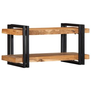 vidaXL Étagère murale 70x33x35 cm bois massif d'acacia