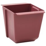 vidaXL Caisses à fleurs pour palettes Euro 24 pc Marron Polypropylène