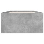 vidaXL Cadre de lit sans matelas gris béton 90x200 cm