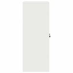 vidaXL Armoire de rangement Blanc 60 x 40 x 105 cm Acier