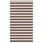 vidaXL Store zèbre marron 125x230cm largeur du tissu 120 9cm polyester