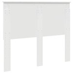 vidaXL Tête de lit Blanc Brillant 135 cm Bois d'ingénierie