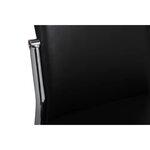 vidaXL Chaises à manger lot de 6 noir similicuir