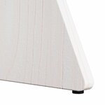 vidaXL Table basse 3 Pièces Blanc