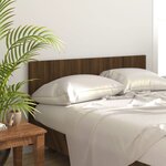 vidaXL Tête de lit Chêne marron 160x1 5x80 cm Bois d'ingénierie