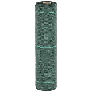 vidaXL Membrane anti-mauvaises herbes vert 0 5x10 m PP