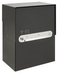 Boîte à colis en acier  Bigpack EP2004 pour colis  42 x 30 x 19 cm  Noir