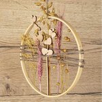 Tige d'eucalyptus en bois 20 cm