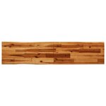 vidaXL Banc avec bord vivant 160 cm bois d'acacia massif