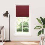 vidaXL Store plissé rouge bordeaux 100x200 cm largeur du tissu 99 4 cm