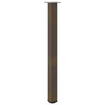 vidaXL Pieds de table de bar 4 pièces Acier naturel 110-112 cm Acier