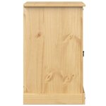 vidaXL Meuble HiFi Corona 60x50x82 cm bois de pin massif