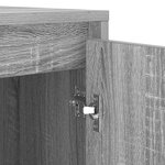 vidaXL Armoire pour machine à laver Gris Sonoma 87 x 60 x 89 cm