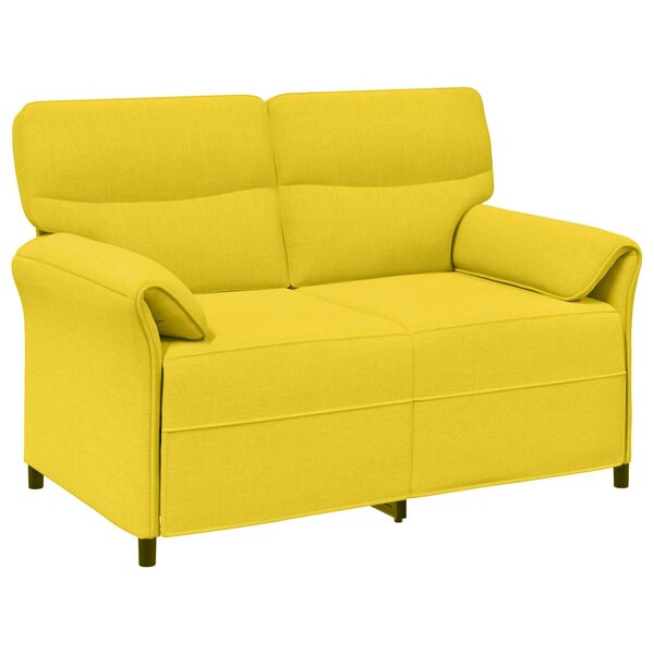 vidaXL Canapé 100  polyester  cadre en métal  MDF  Contreplaqué