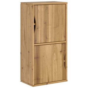 vidaXL Armoire latérale ODDA 40x24x79 cm bois massif pin
