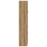 vidaXL Ensemble de Meubles 2 Pièces Chêne artisanal 66 x 34 5 x 87 cm